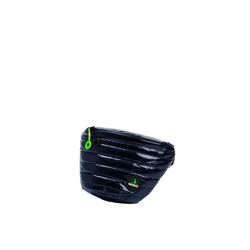 Mueslii puffer waist bag, made of high density nylon and Ykk zips