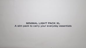 Mueslii light backpack, made of water resistant canvas nylon, with a laptop compartment