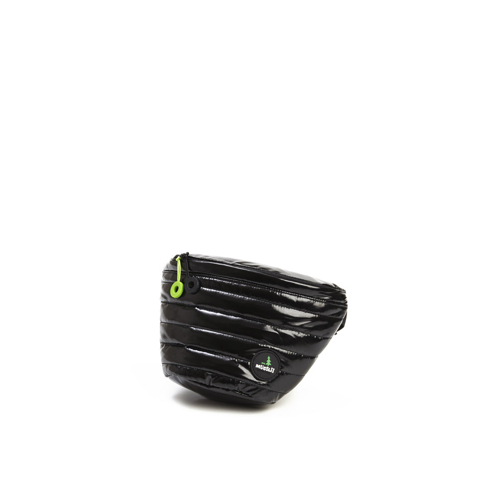Mueslii puffer waist bag, made of high density nylon and Ykk zips