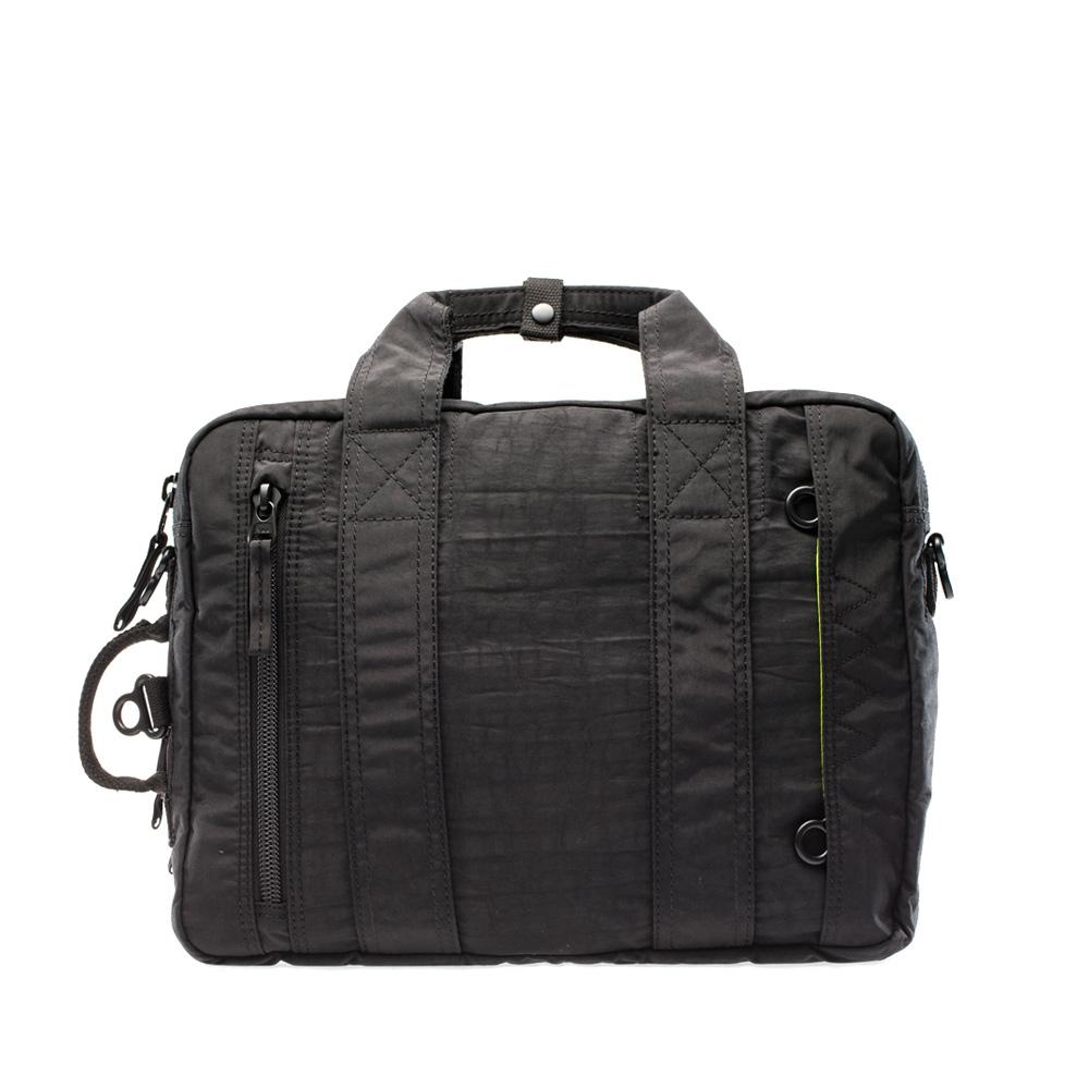 Mueslii classic 3 ways that can be used as backpack a shoulder bag or a briefcase, plenty of inside pockets.