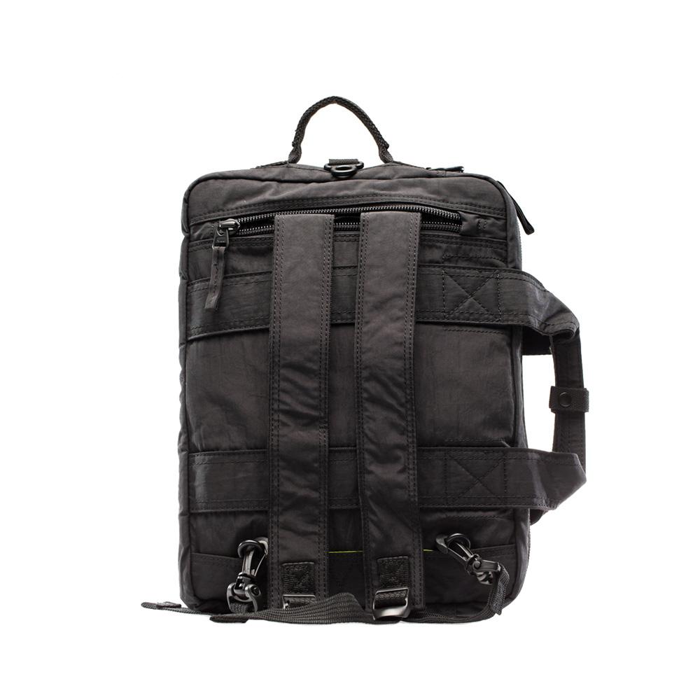 Mueslii classic 3 ways that can be used as backpack a shoulder bag or a briefcase, capacity 18 liters.