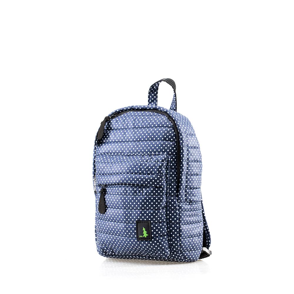 Mueslii original puffer Mini pack made of high density nylon and Ykk zips, limited edition, printed motif.