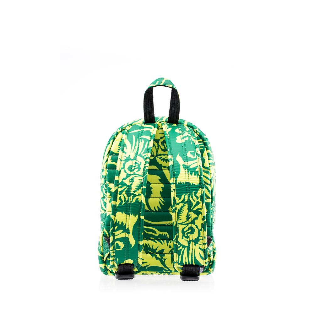 Mueslii original puffer Mini pack made of high density nylon and Ykk zips, limited edition, printed motif.