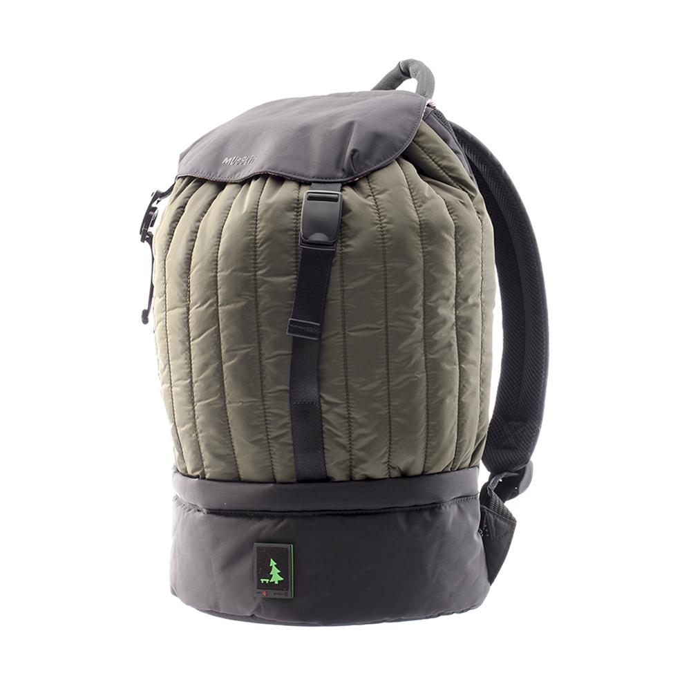Mueslii puffer top loader made of Cordura nylon and Ykk zips.