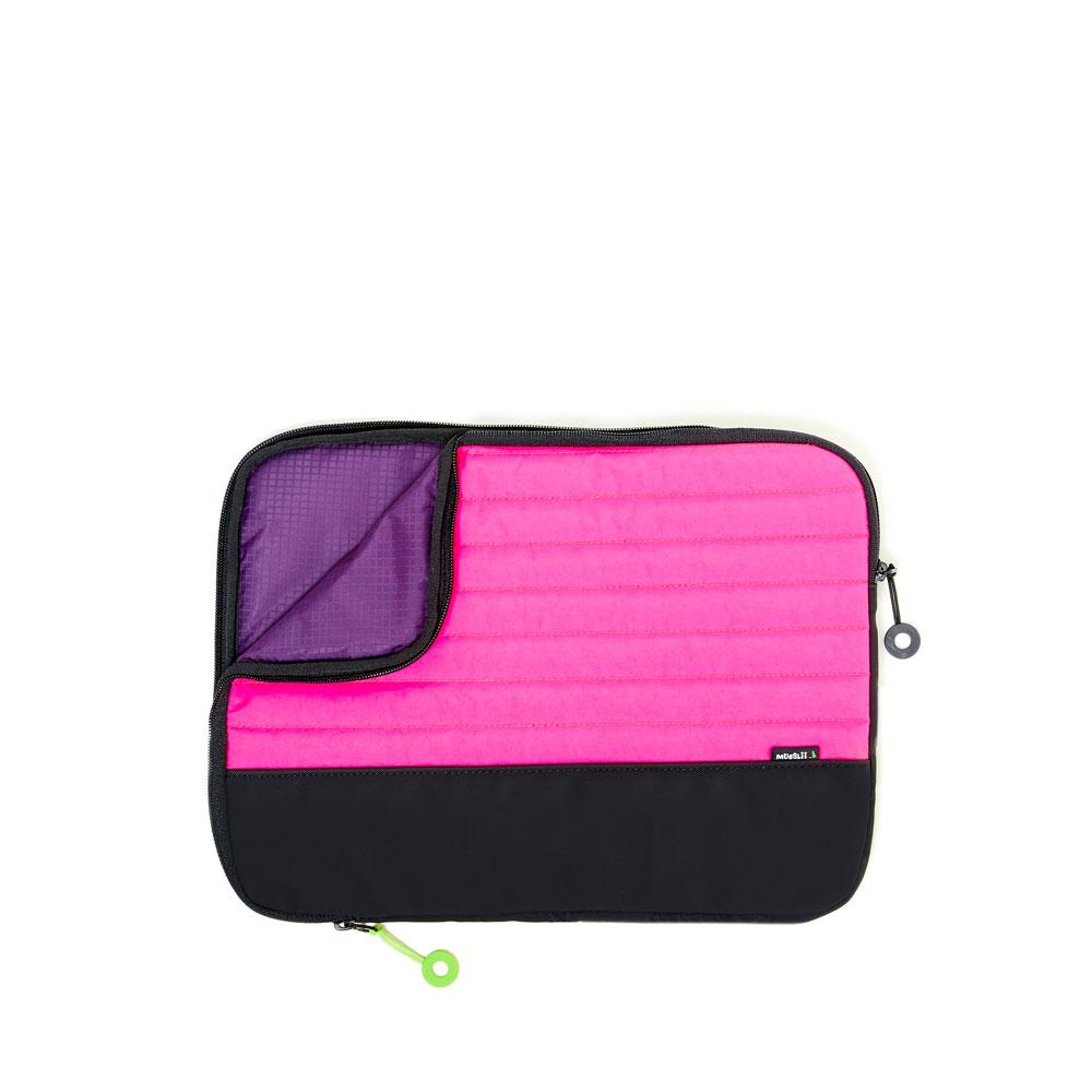 Mueslii 13" padded laptop sleeves made of rip stop nylon and Ykk zips.