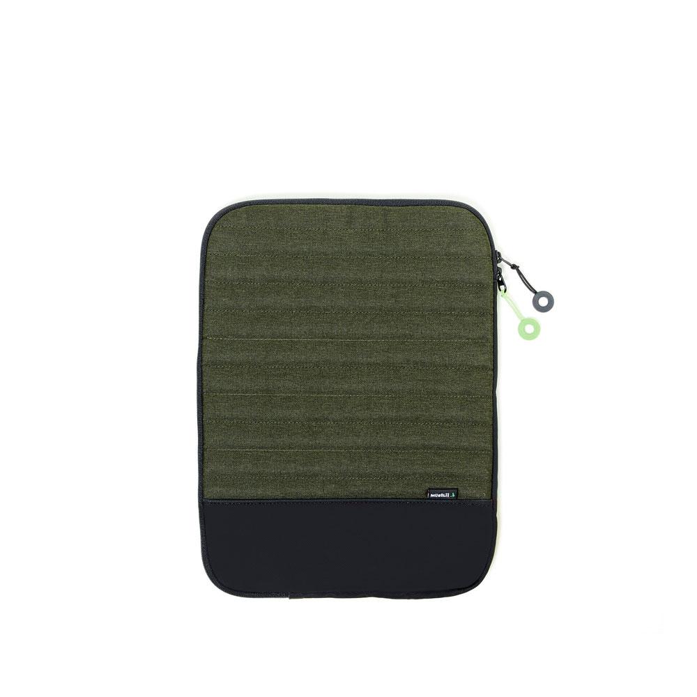 Mueslii 13" padded laptop sleeves made of rip stop nylon and Ykk zips.