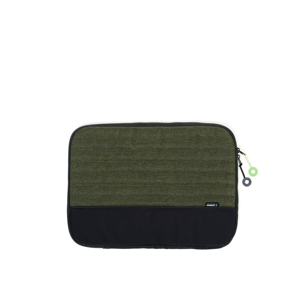 Mueslii 13" padded laptop sleeves made of rip stop nylon and Ykk zips.