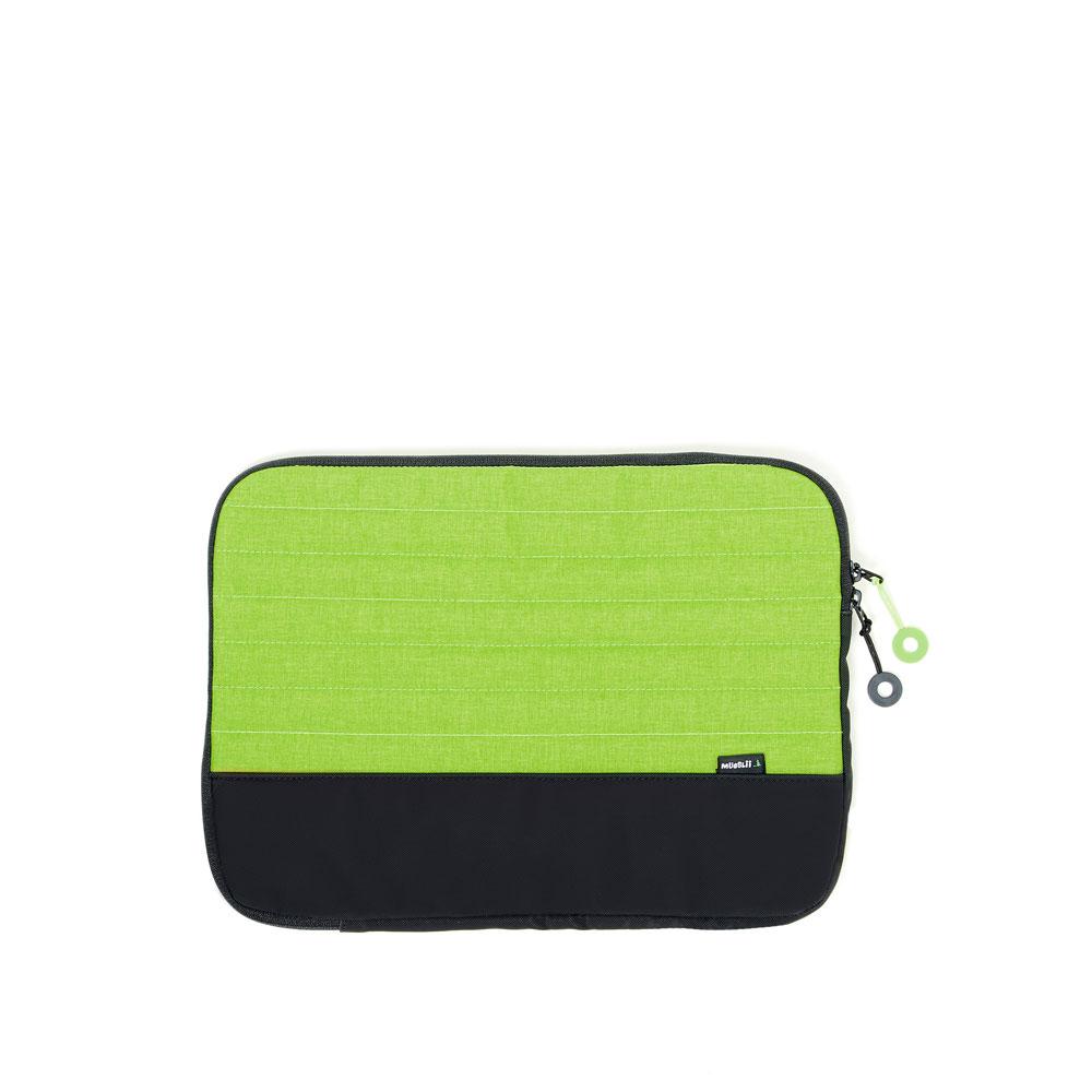 Mueslii 13" padded laptop sleeves made of rip stop nylon and Ykk zips.