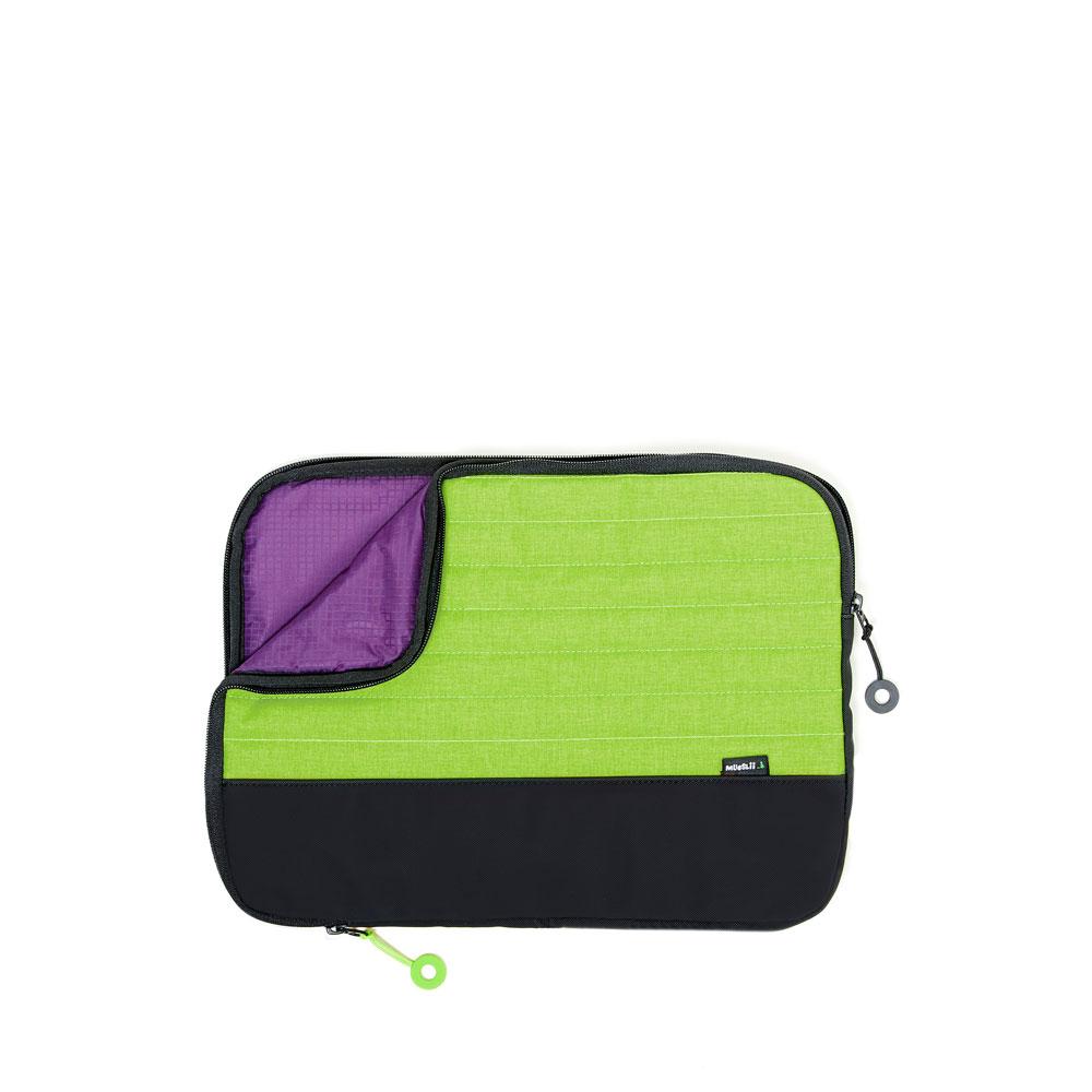 Mueslii 13" padded laptop sleeves made of rip stop nylon and Ykk zips.