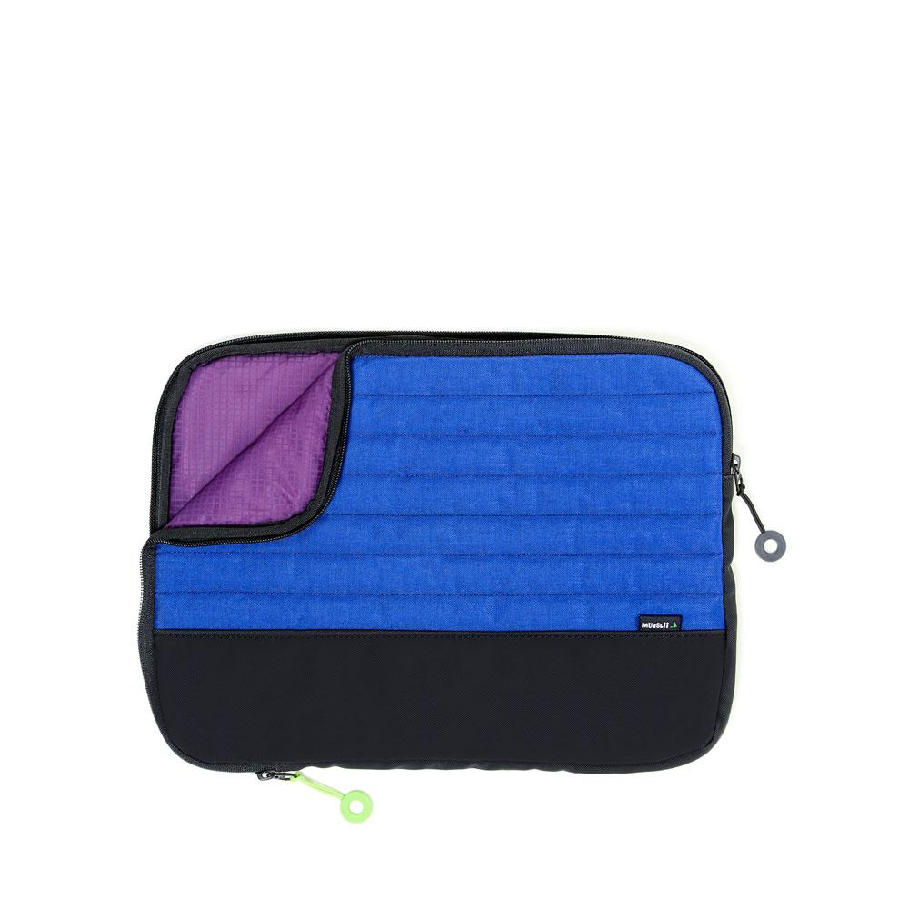 Mueslii 13" padded laptop sleeves made of rip stop nylon and Ykk zips.