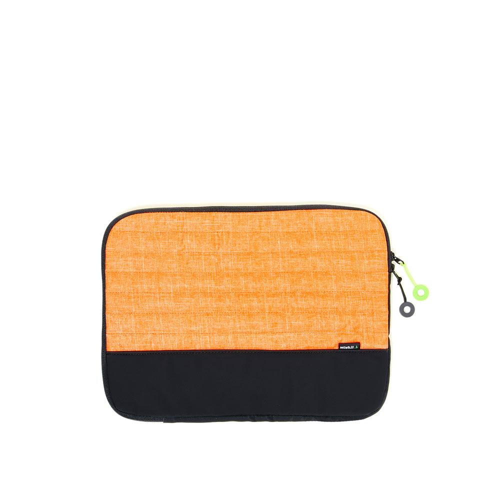 Mueslii 13" padded laptop sleeves made of rip stop nylon and Ykk zips.