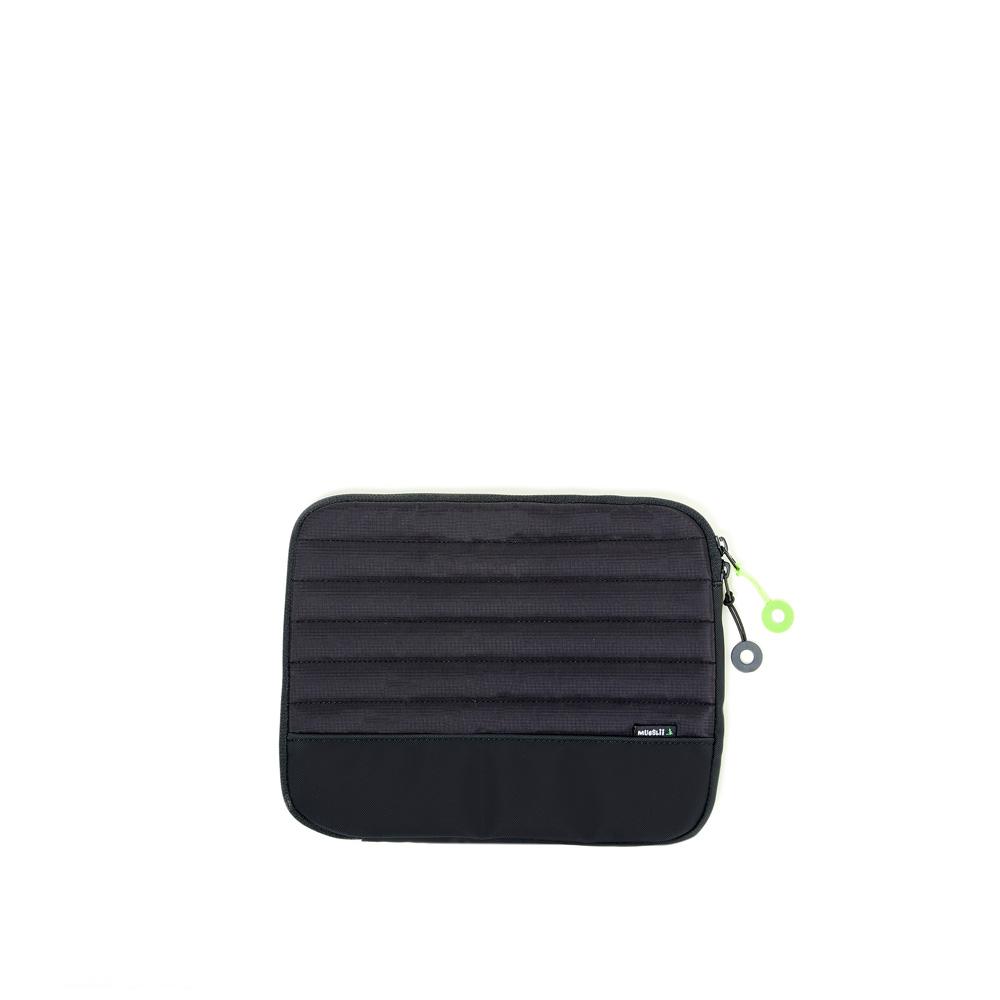Mueslii padded iPad sleeves made of rip stop nylon and Ykk zips.