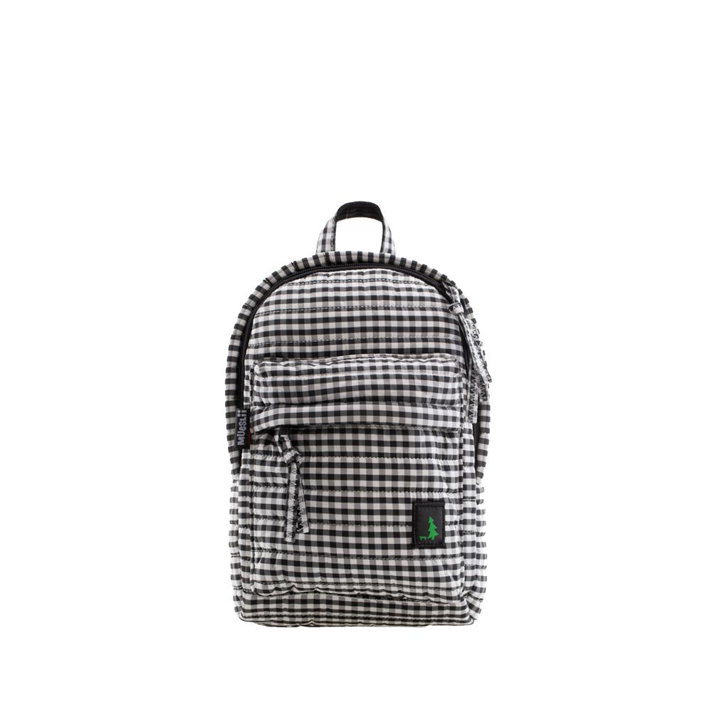 Mueslii original puffer Mini pack made of high density nylon and Ykk zips, limited edition, printed motif.