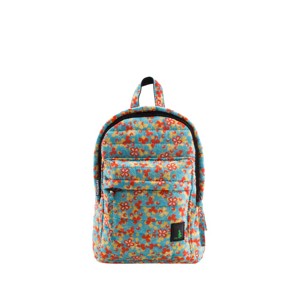 Mueslii original puffer Mini pack made of high density nylon and Ykk zips, limited edition, printed motif.