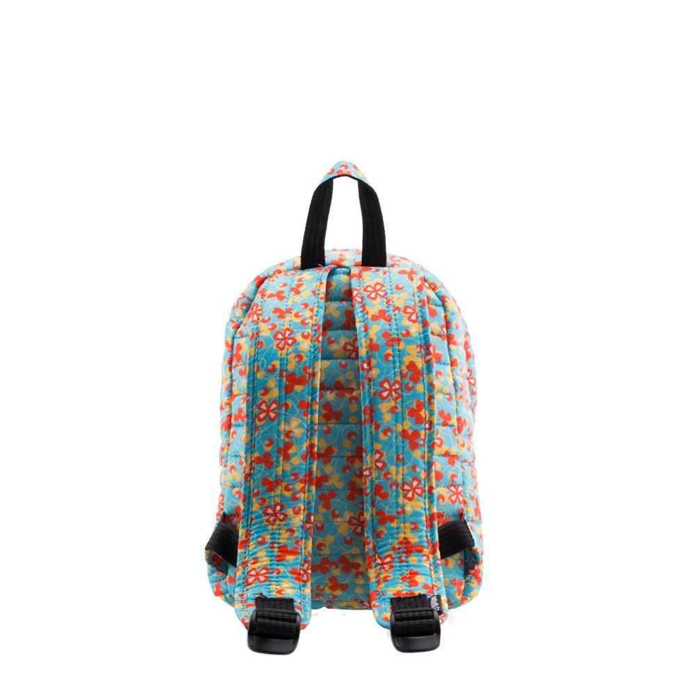 Mueslii original puffer Mini pack made of high density nylon and Ykk zips, limited edition, printed motif.